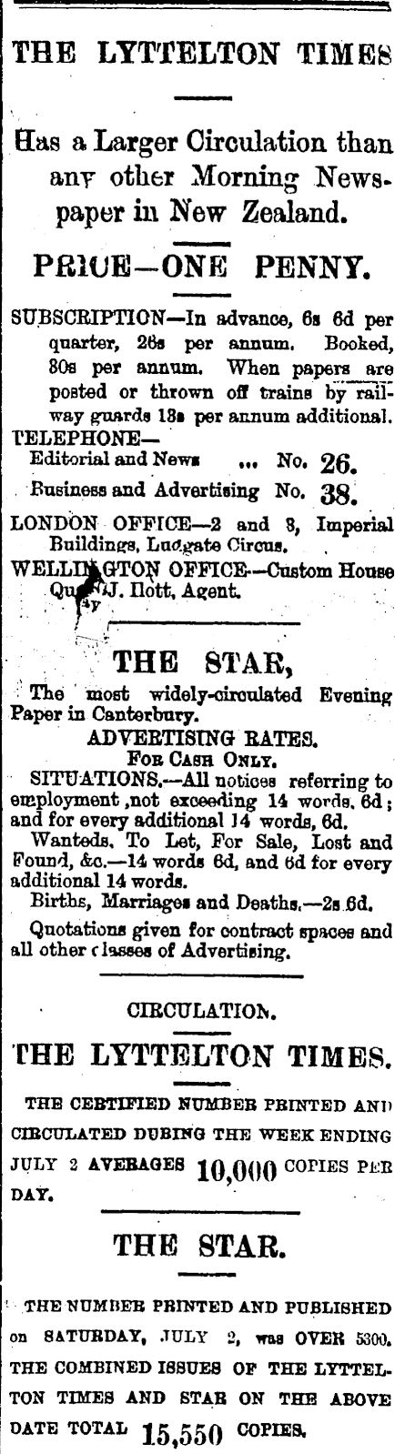 Papers Past Newspapers Star 6 July 1898 Page 2