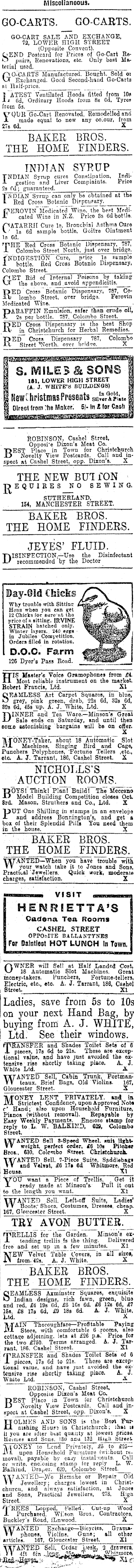Papers Past Newspapers Star Christchurch 3 October 1914 Page 15 Advertisements Column 2