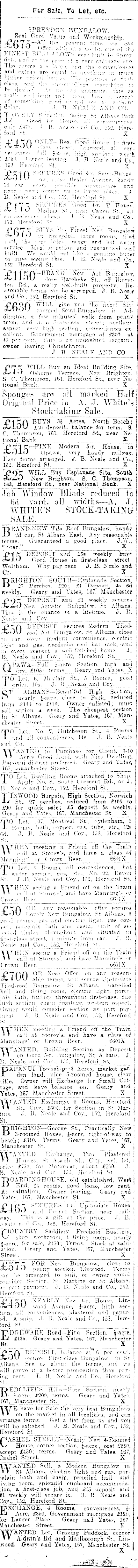 Papers Past Newspapers Star Christchurch 2 February 1917 Page 8 Advertisements Column 6