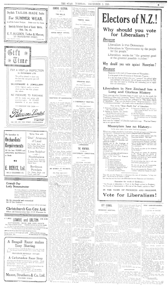 Issue page