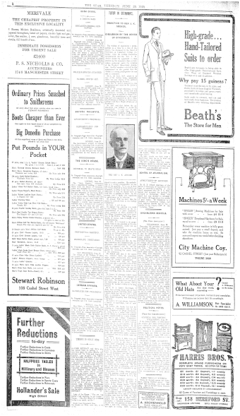 Issue page