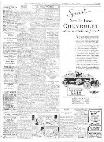 Issue page