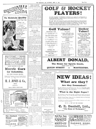 Issue page