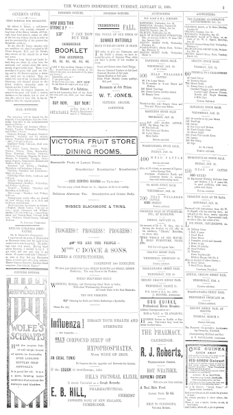 Issue page