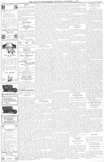 Issue page