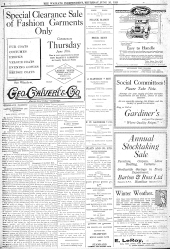 Issue page