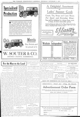 Issue page