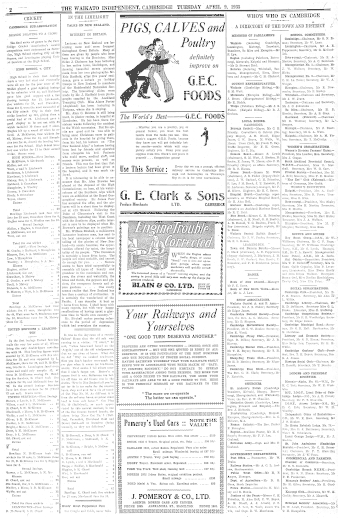 Issue page