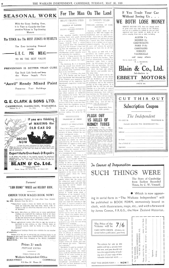 Issue page