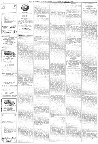 Issue page