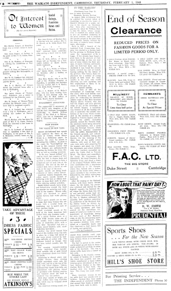 Issue page