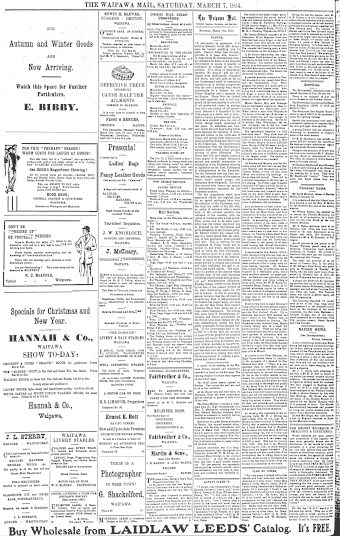 Issue page