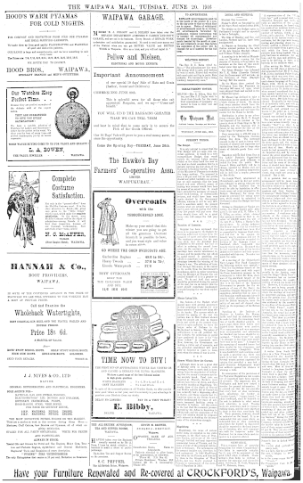 Issue page