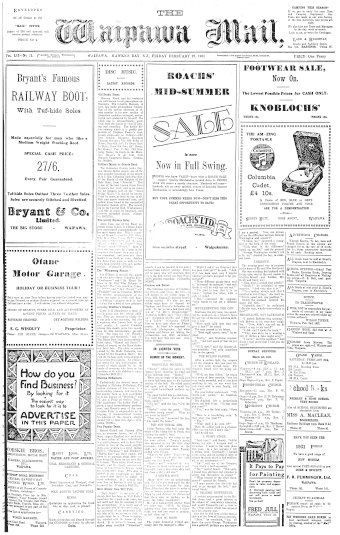 Issue page