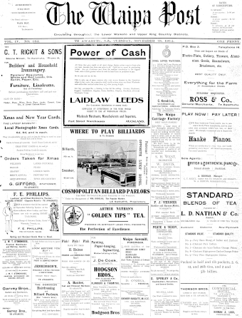 Issue page