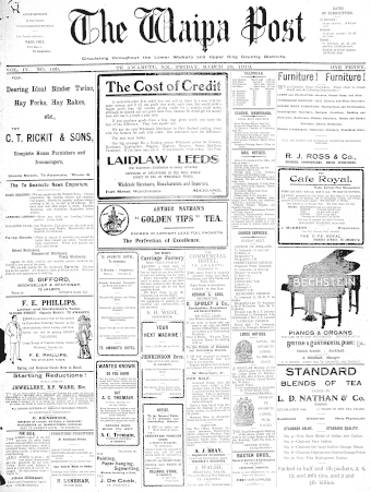 Issue page