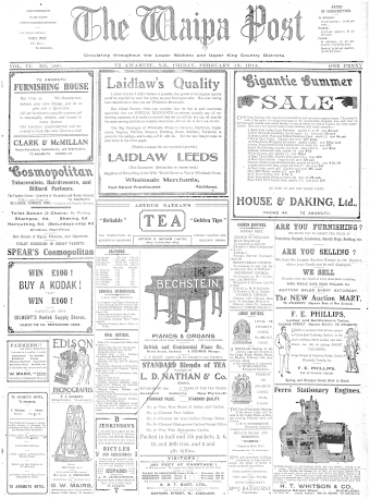 Issue page