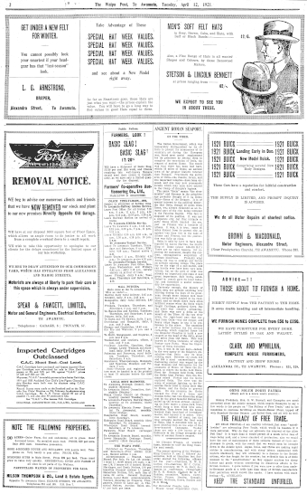 Issue page