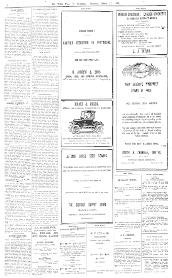 Issue page