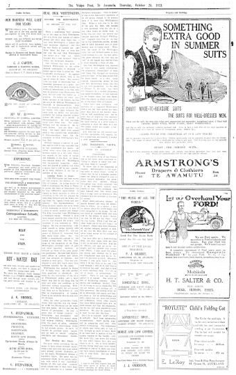 Issue page