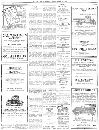 Issue page