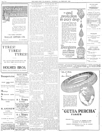 Issue page