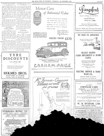 Issue page