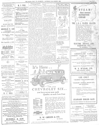 Issue page