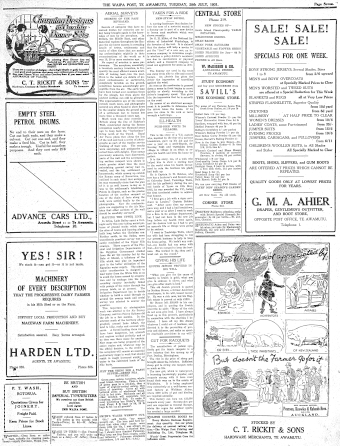 Issue page