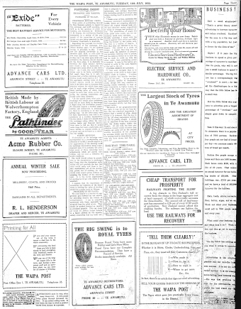 Issue page