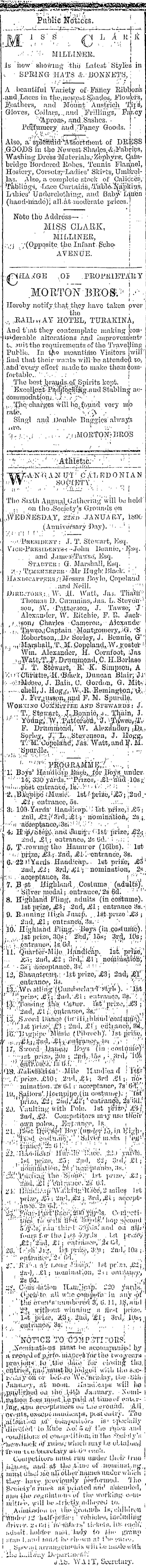 Papers Past | Newspapers | Wanganui Chronicle | 9 January 1890