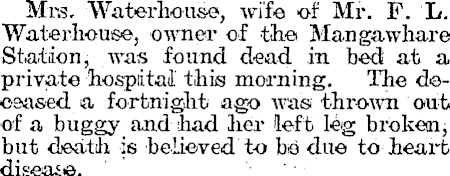 Wanganui chronicle death notices