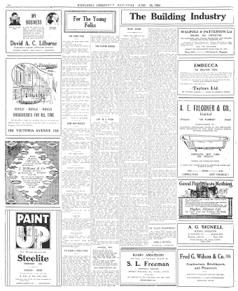 Issue page