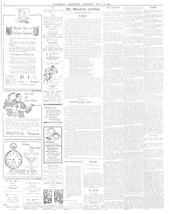 Issue page