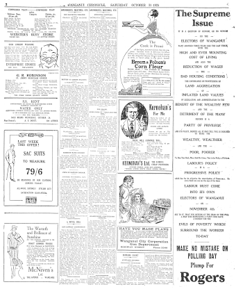 Issue page