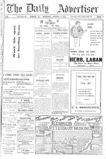 Issue page