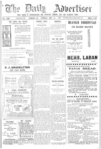 Issue page