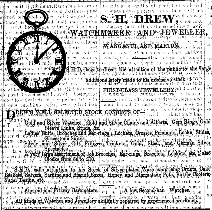 Papers Past Newspapers Wanganui Herald 26 March 11 Page 1 Advertisements Column 3