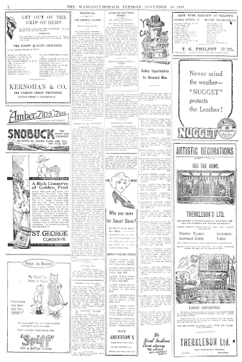 Issue page