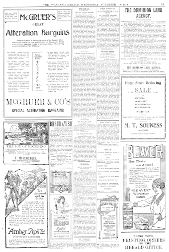 Issue page