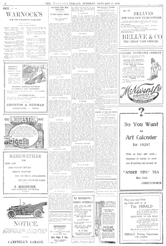 Issue page