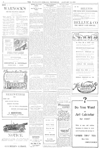 Issue page