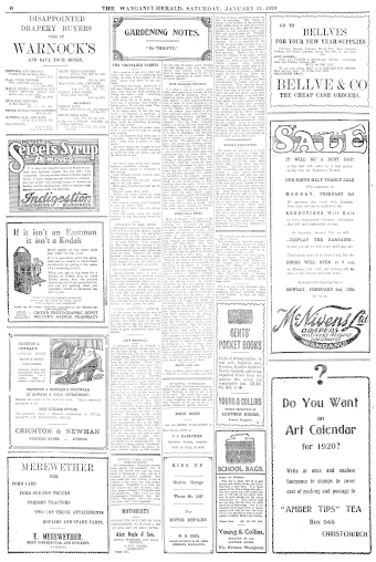 Issue page