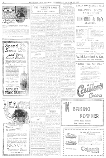 Issue page