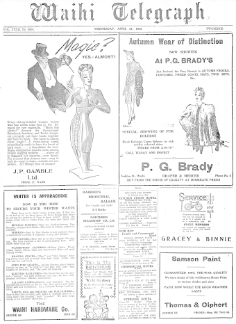 Issue page