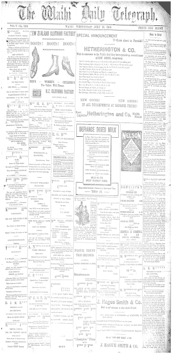 Issue page