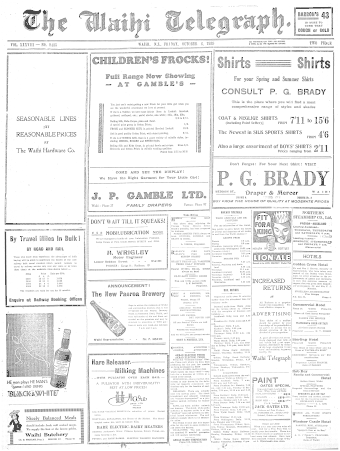 Issue page