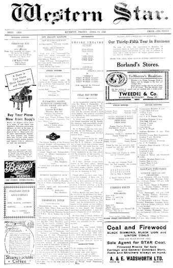 Issue page