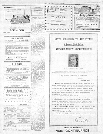 Issue page