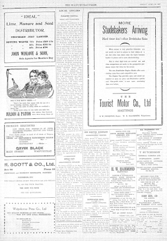 Issue page